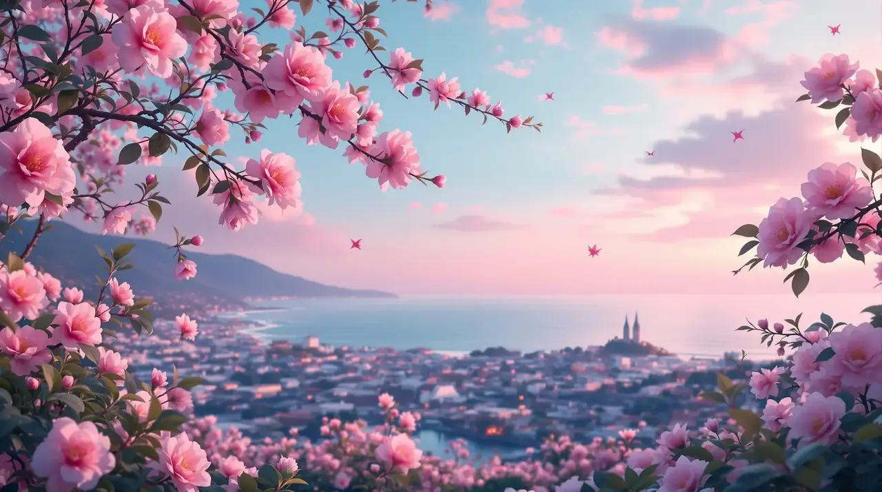 山茶花开时剧情背景图